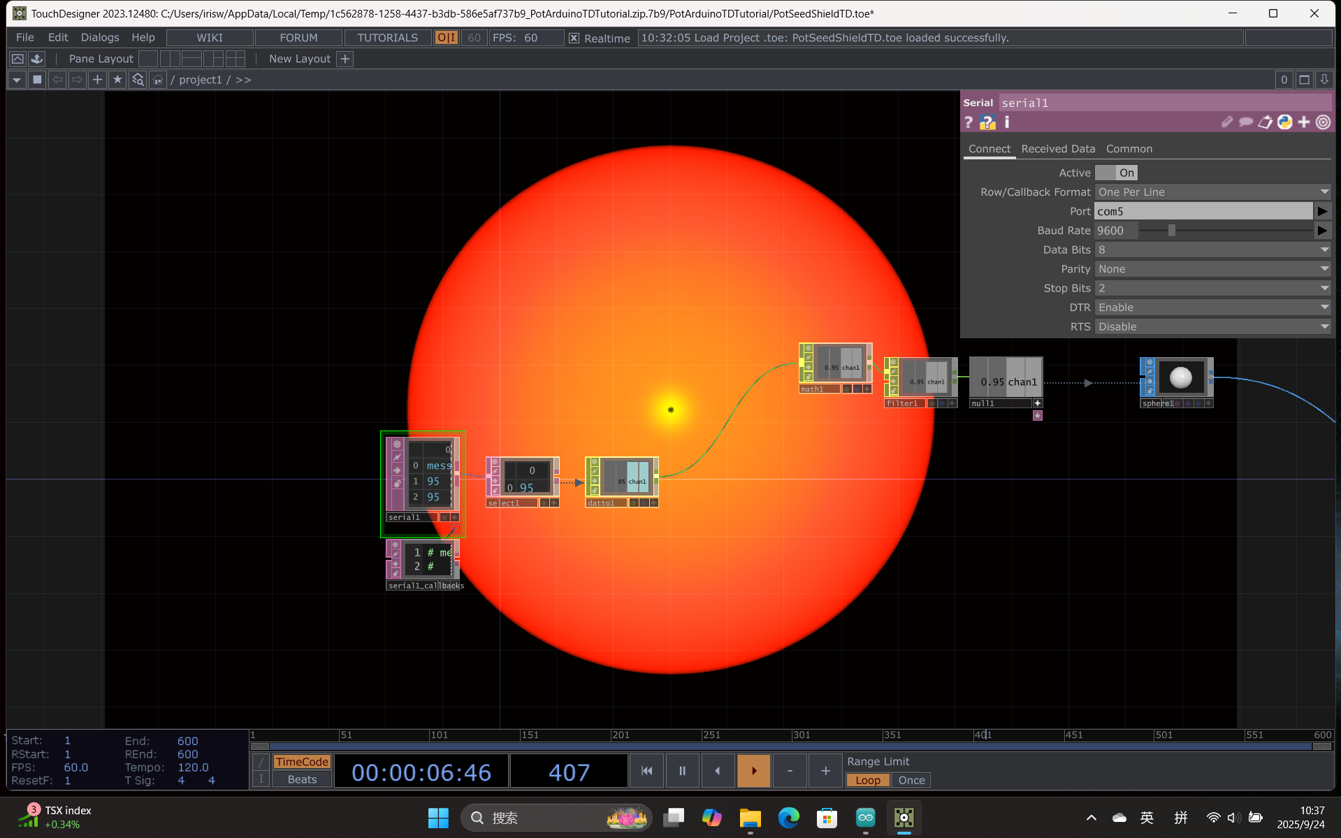 This process taught me how important data calibration is in physical computing — clean, scaled data makes interactivity feel natural.
      